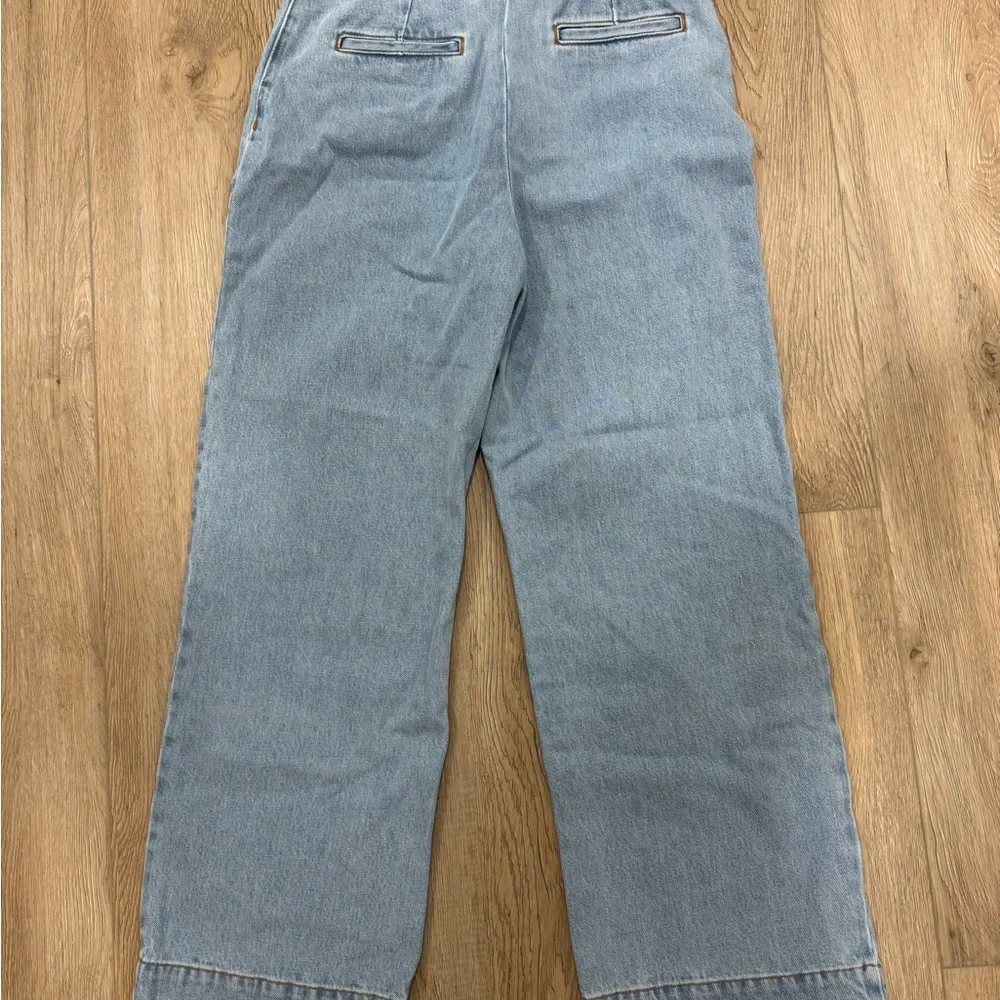 Sezane Light Blue Straight Leg Jeans - Picture 2 of 3